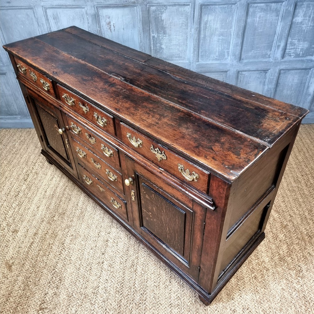 An 18th century dresser base.  View IX