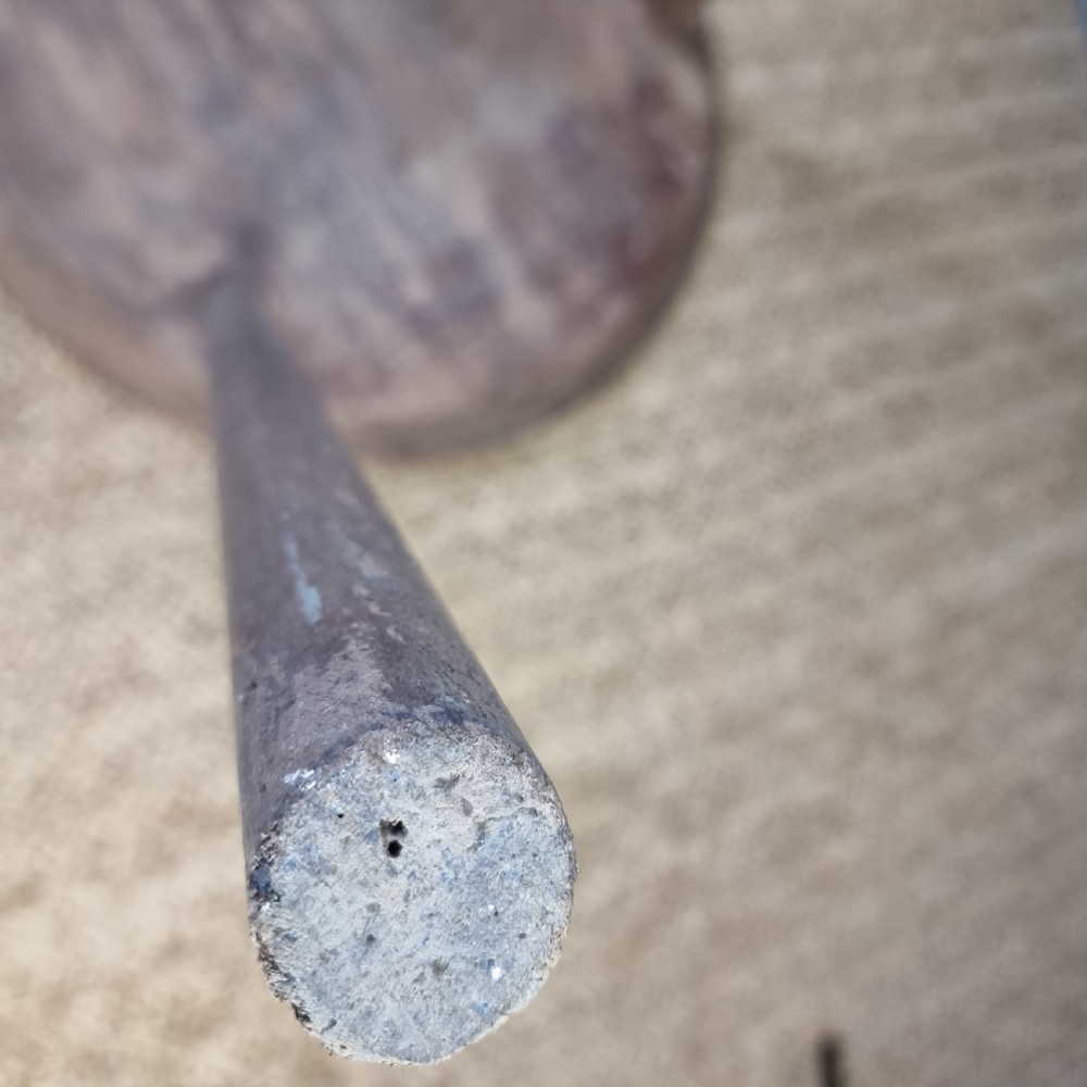 A 19th century cricket table. View X