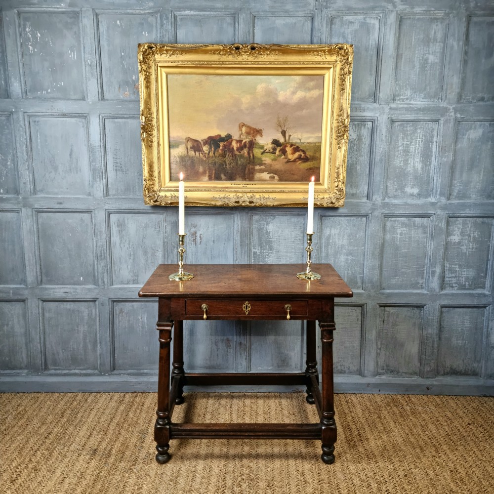 A late 18th century side table.  View II