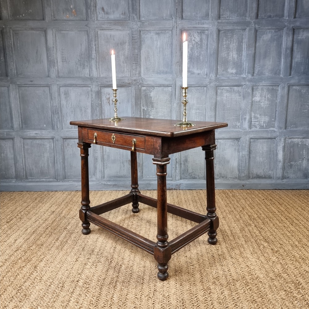 A late 18th century side table.  View III