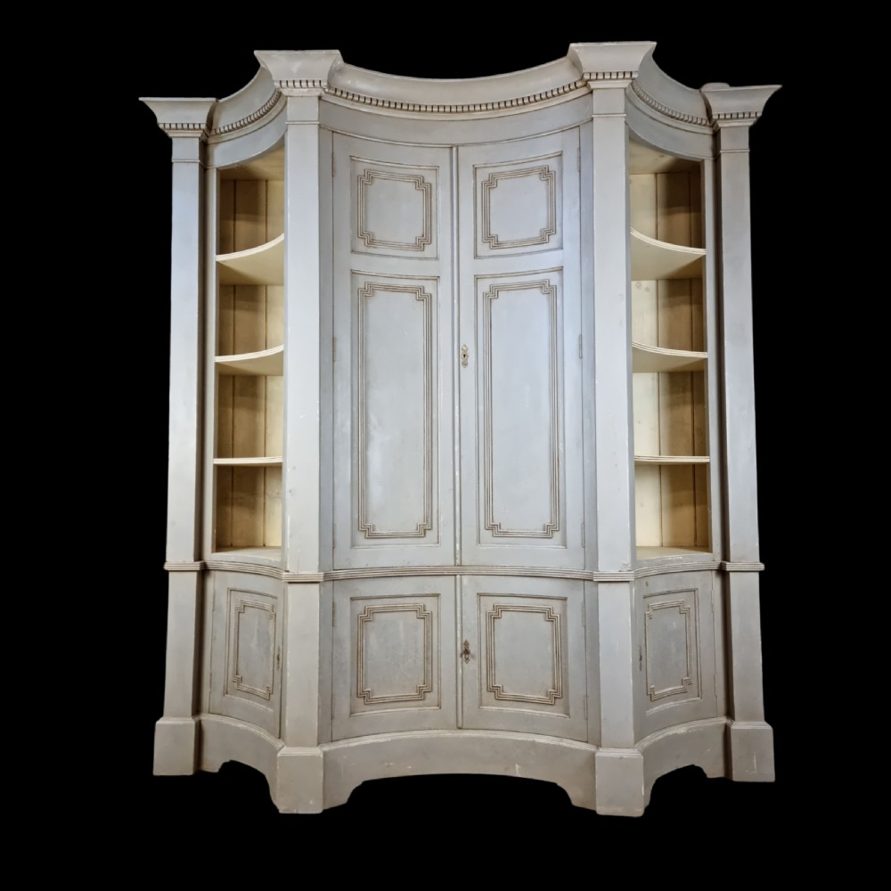 A large georgian style kitchen cupboard.