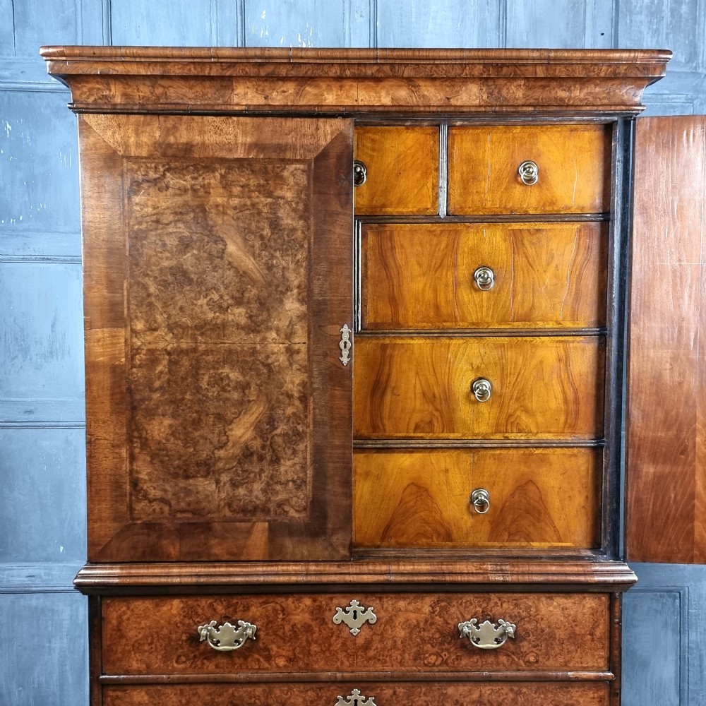 A william and mary cabinet on chest. View V