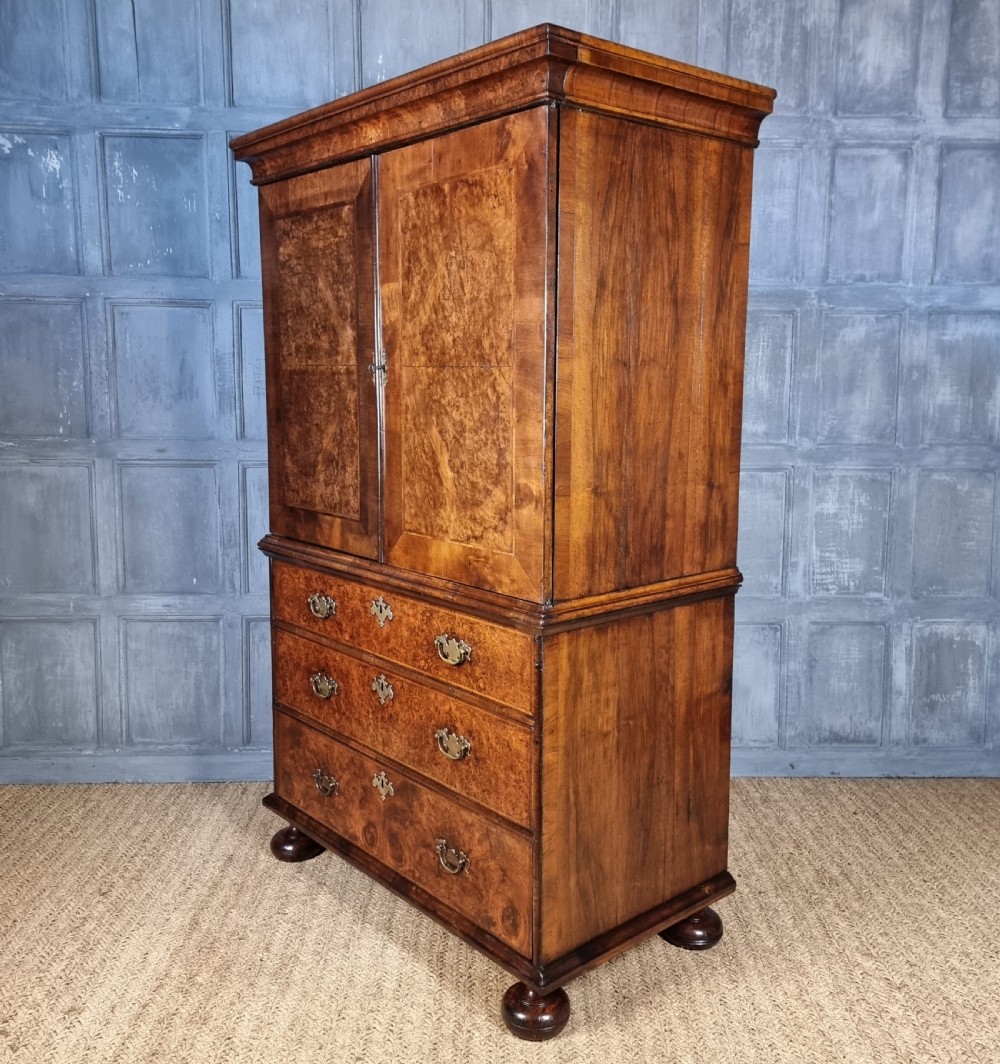 A william and mary cabinet on chest. View XII
