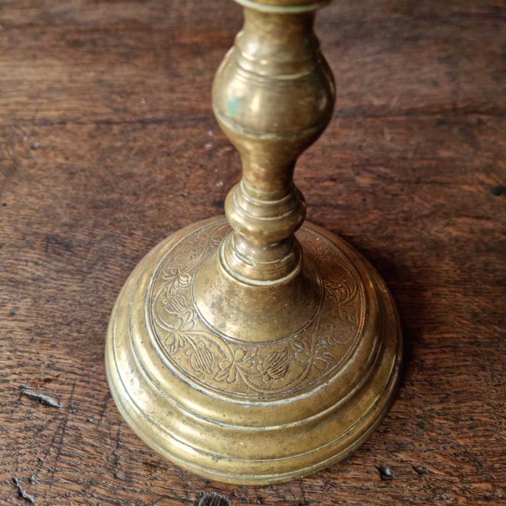 A pair of 17th century Heemskerk candlesticks.  View VI