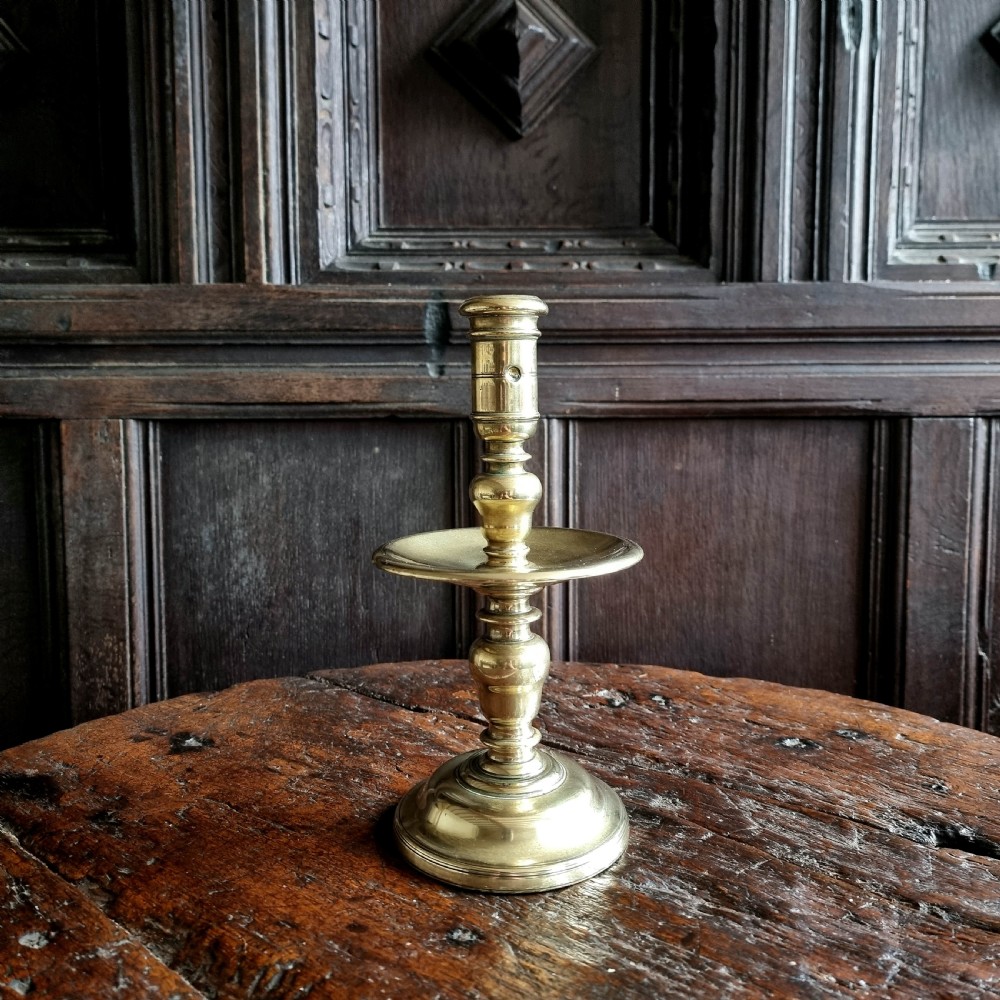 A late 17th - early 18th century heemskerk candlestick.  View II