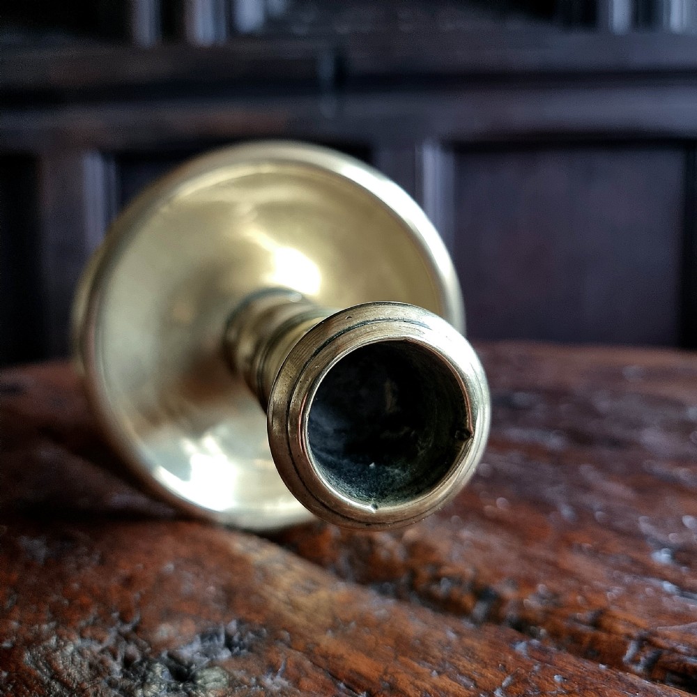 A late 17th - early 18th century heemskerk candlestick.  View V