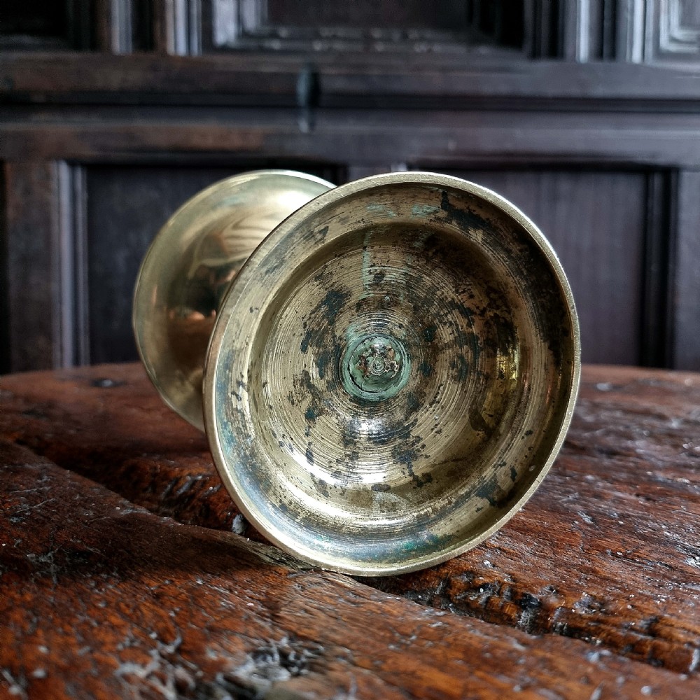 A late 17th - early 18th century heemskerk candlestick.  View VIII