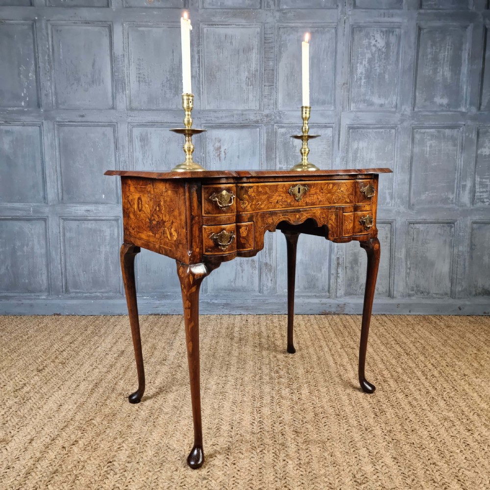 A superb 18th century marquetry sidetable.  View VI
