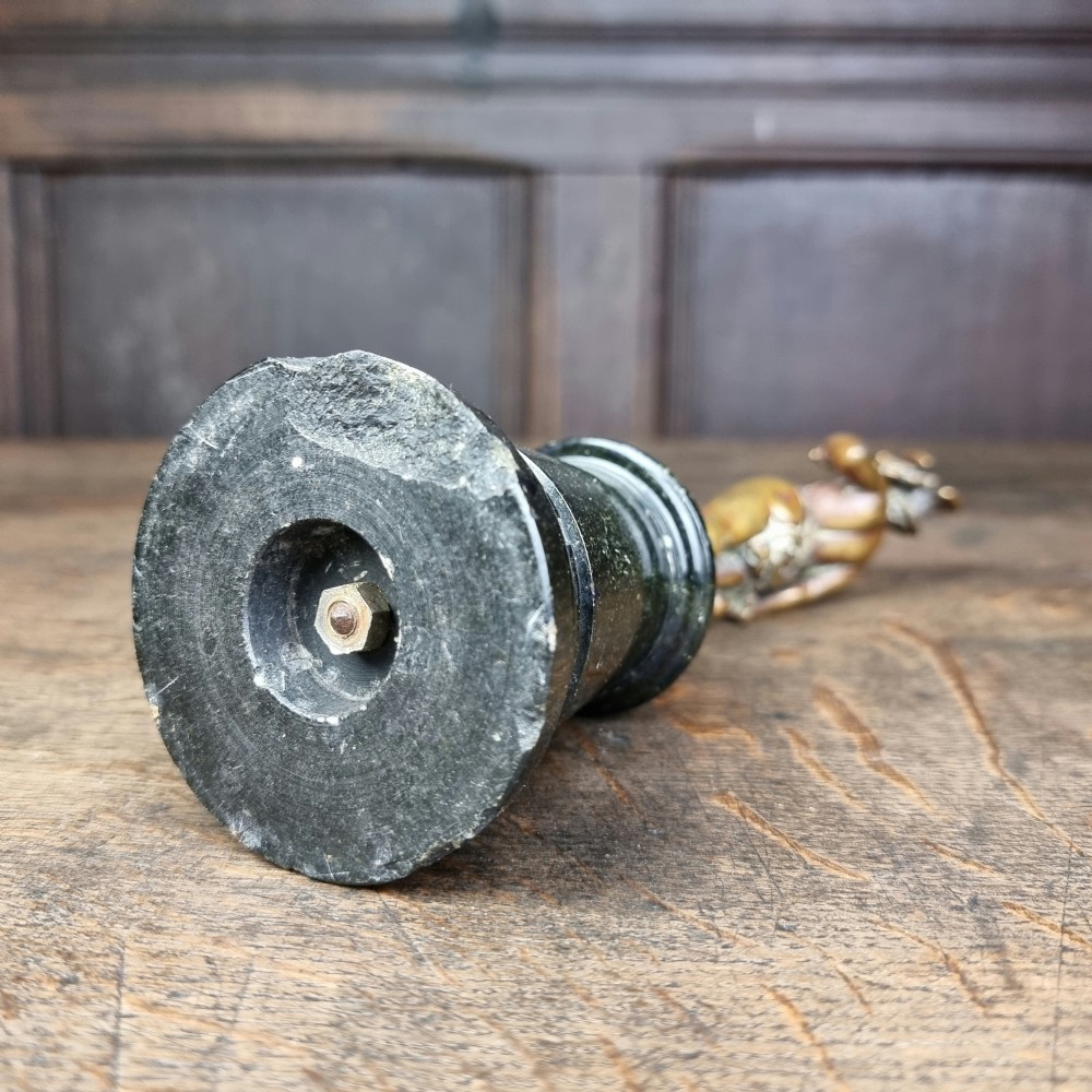 A small 19th century bronze mercury.  View XIV