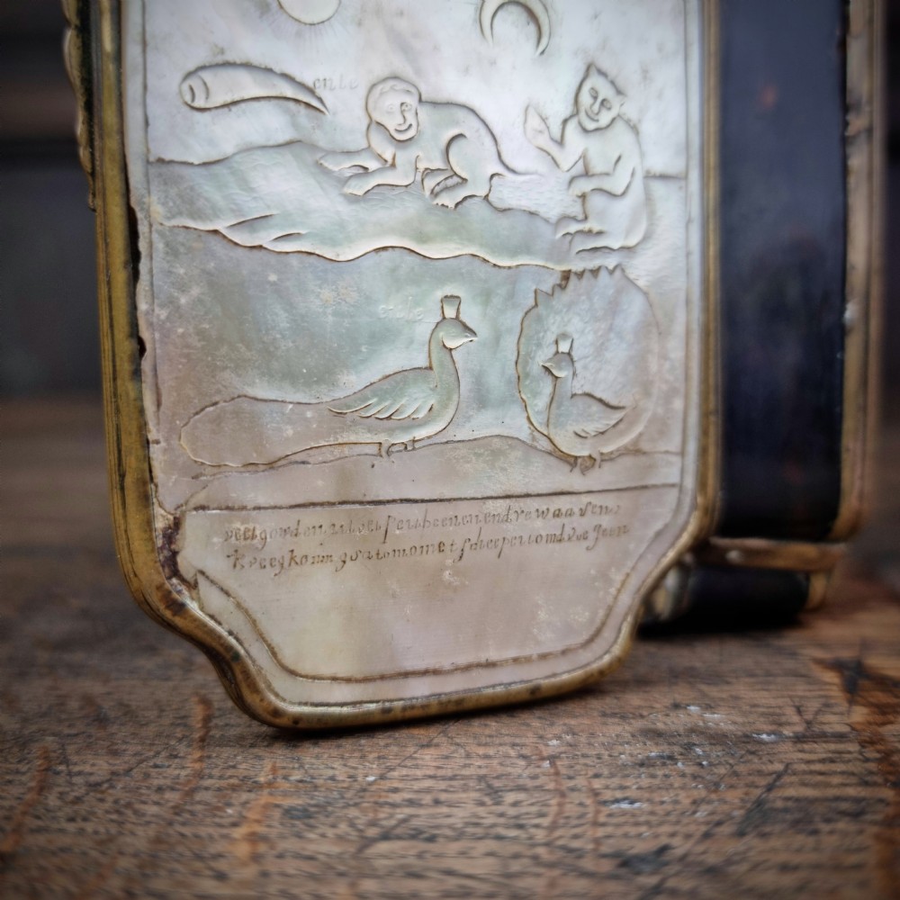 An 18th century sailors tobacco box.  View VI