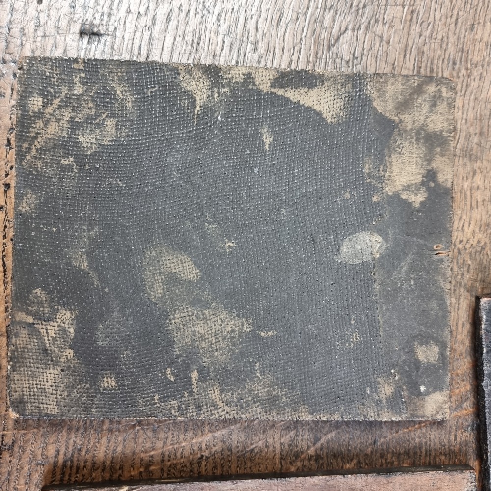 Four 19th century painted panels. View IX