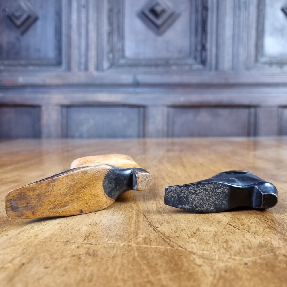 Two George III novelty snuff boxes.  View III