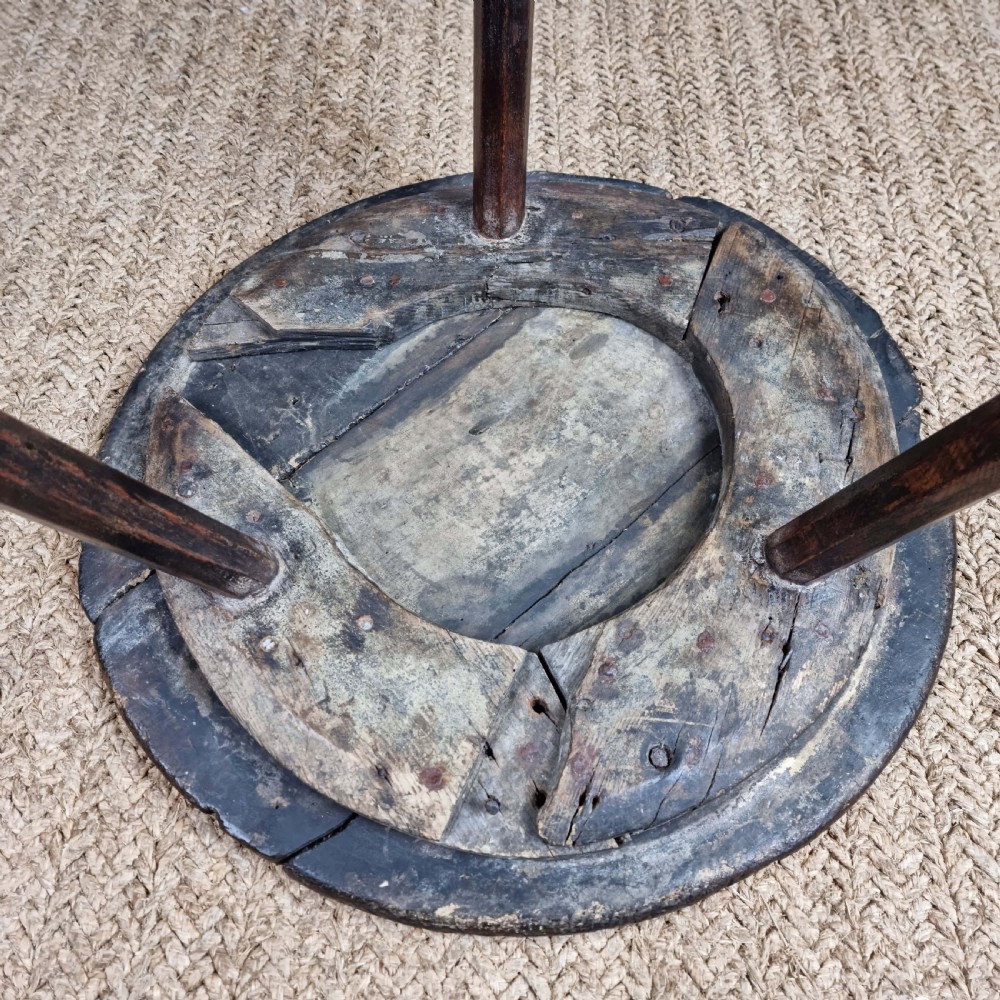 A superb 18th century cricket table. View XVI