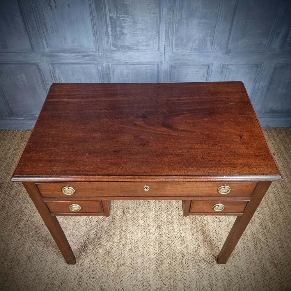 A George III side table.  View VII
