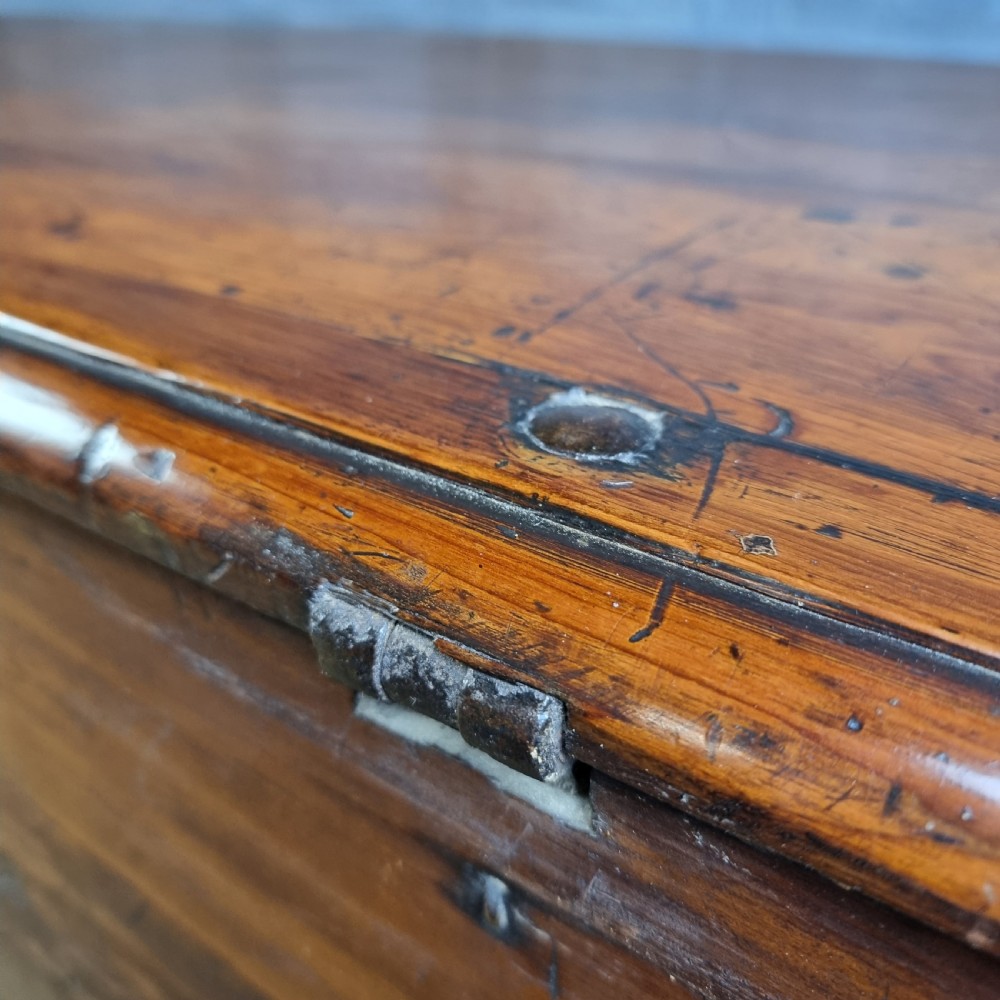 A 17th century English guild chest. View XIII