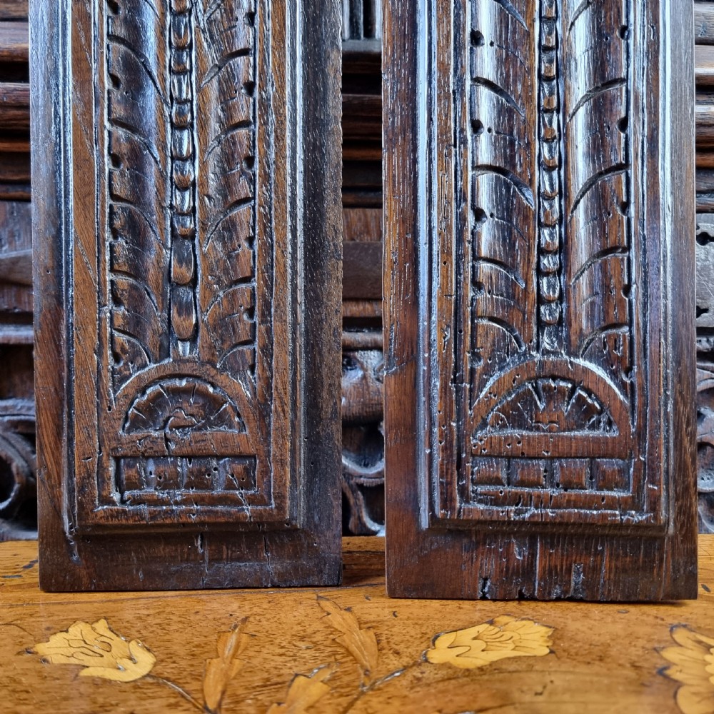 A pair of 17th century panels. View V
