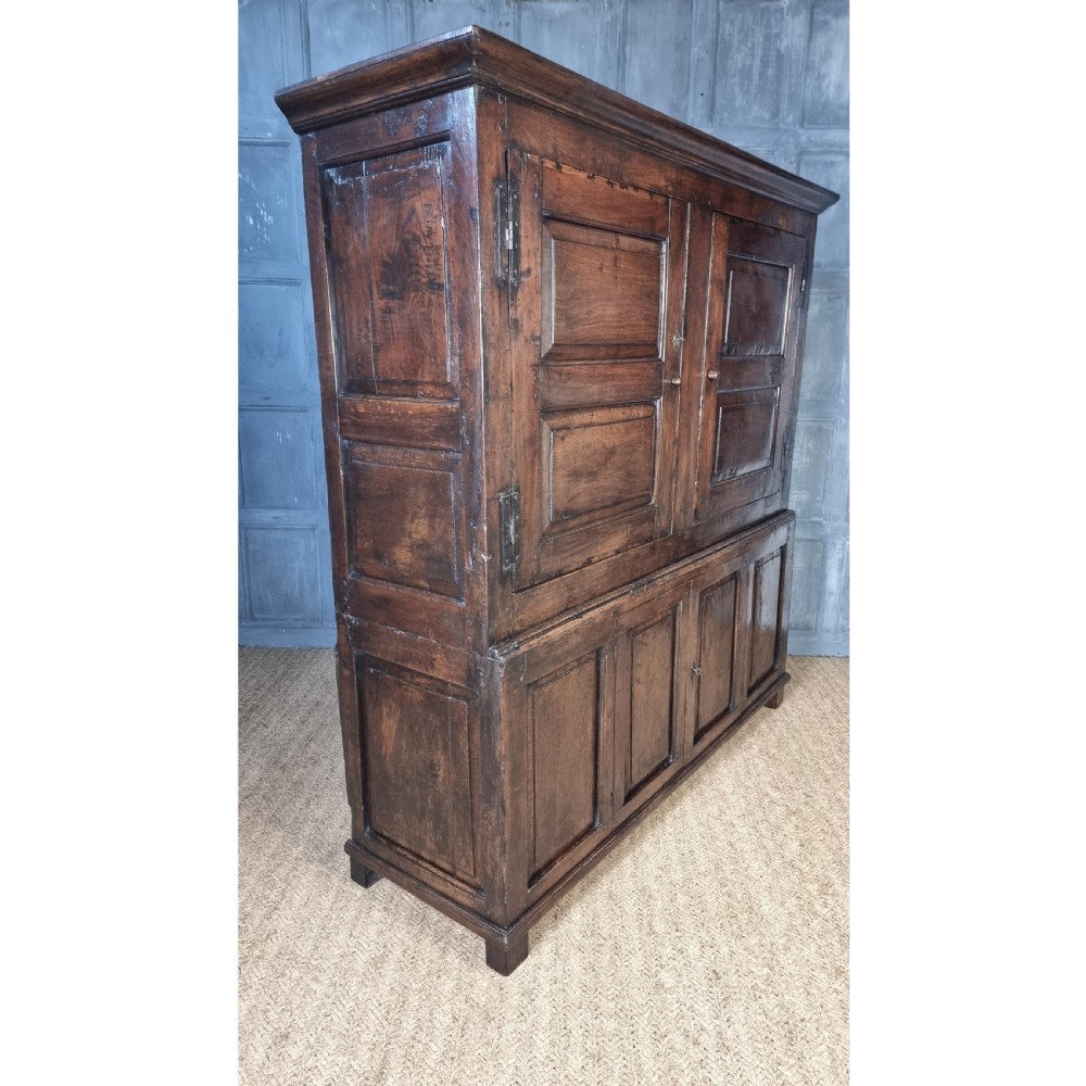 18th century welsh hall cupboard. View X