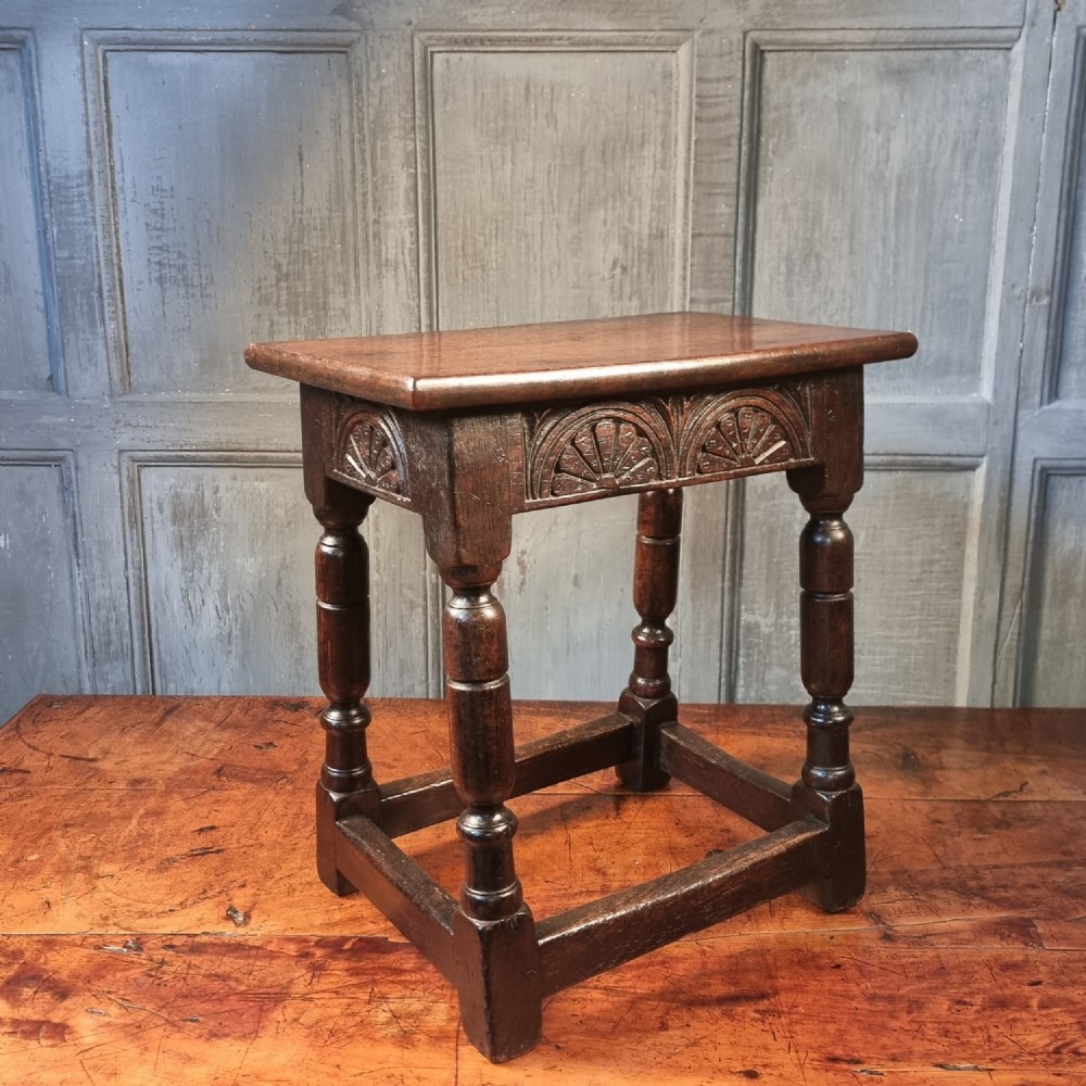 A  17th century style joint stool. 