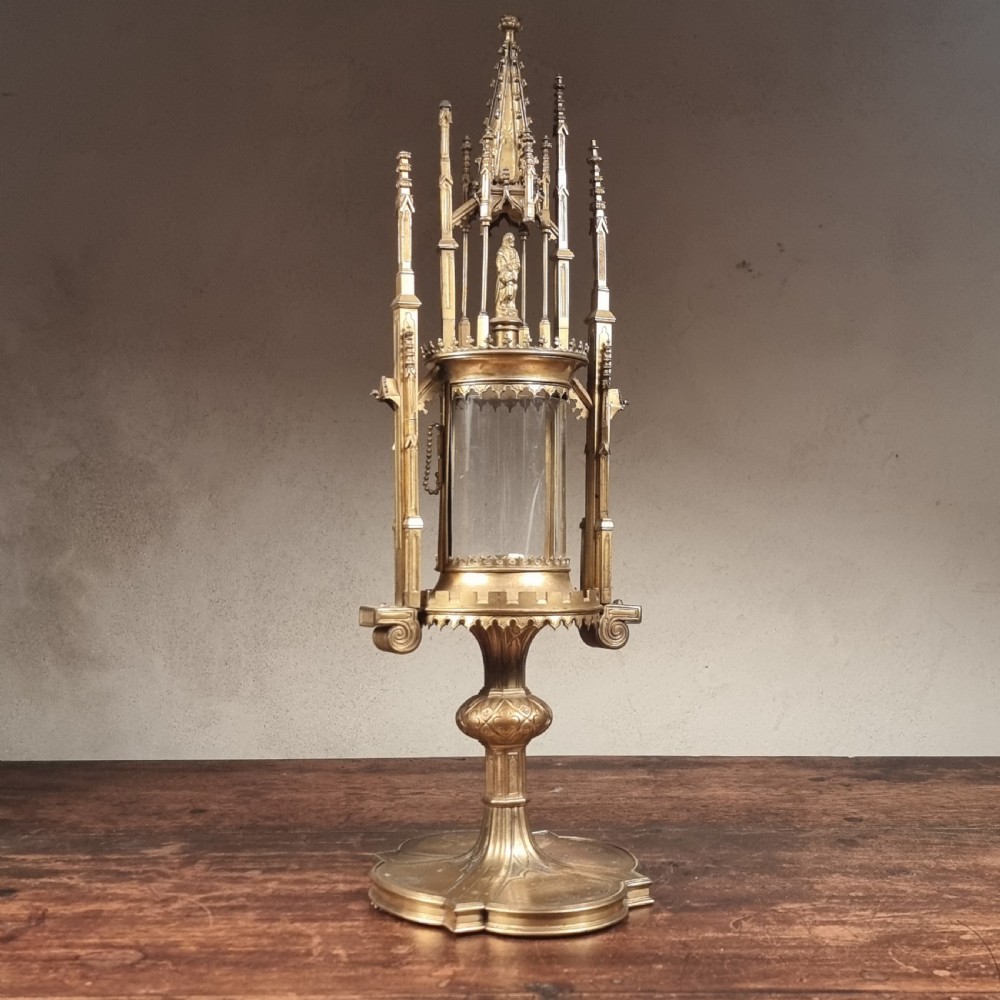 A 19th century gothic Ciborium. 