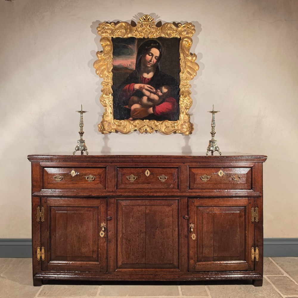 An early 18th century dresser base.