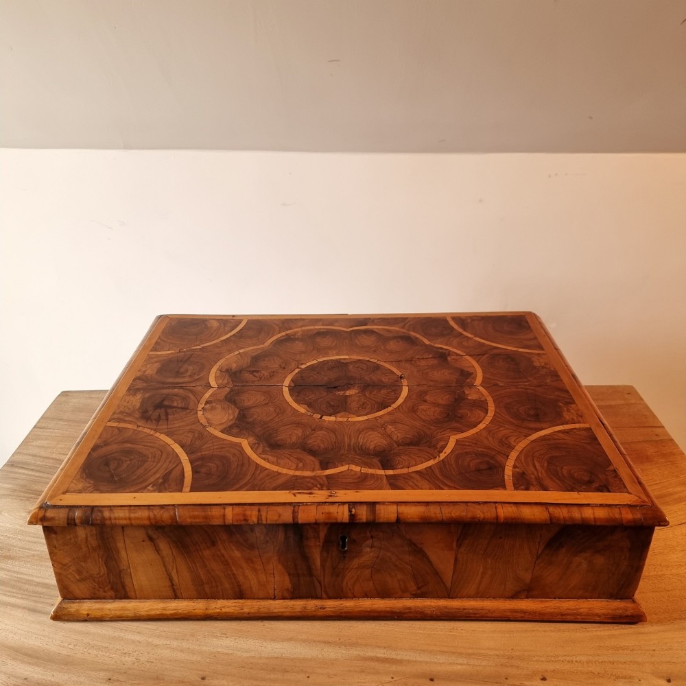 A William And Mary Lace Box.