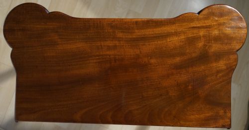A FINE GEORGE 11 MAHOGANY CARD TABLE - ADDITIONAL PHOTO 3