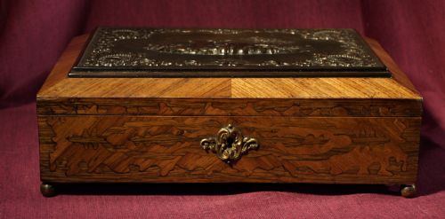 INLAID FRENCH BOX - ADDITIONAL PHOTO 1