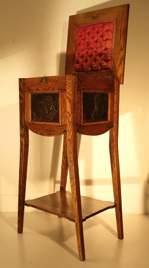 SOLID OAK WORK TABLEBOX - ADDITIONAL PHOTO 2