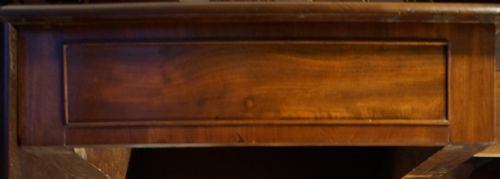 QUALITY MAHOGANY PEDESTAL SUPPORT PEMBROKE TABLE WITH FINE CLAW FEET CIRCA 1840 - ADDITIONAL PHOTO 6