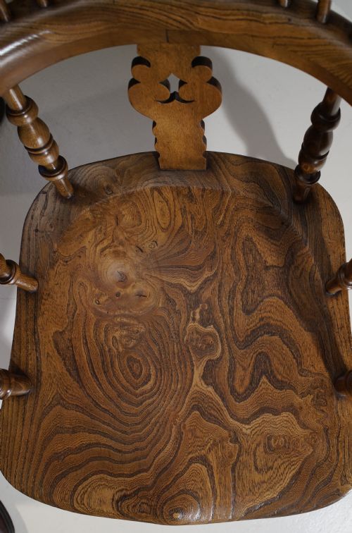A MID NINETEENTH CENTURY YORKSHIRE WINDSOR CHAIR - ADDITIONAL PHOTO 1