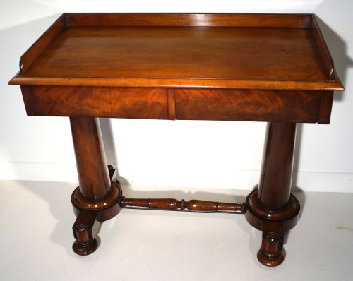 mahogany side table circa 1850s 510 - CATEGORY: ANTIQUE TABLES - DATED 1850