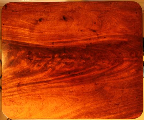 MAHOGANY WORK TABLE - ADDITIONAL PHOTO 1