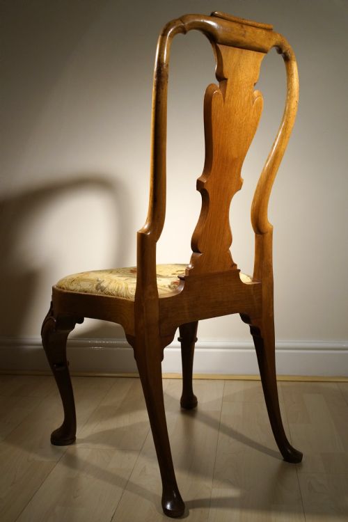 WALNUT SINGLE CHAIR - ADDITIONAL PHOTO 1