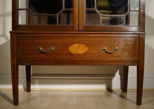EDWARDIAN DISPLAY CABINET - ADDITIONAL PHOTO 1