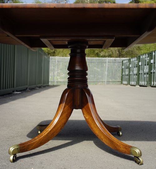 MAHOGANY TILT TOP DINING TABLE CIRCA 1820S - ADDITIONAL PHOTO 2