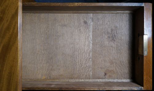 CANTERBURY MAGAZINE RACK IN MAHOGANY CIRCA 1830S - ADDITIONAL PHOTO 8