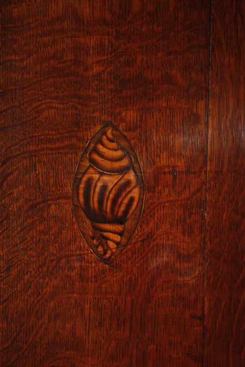 ANTIQUE OAK CORNER CUPBOARD CIRCA 1790S - ADDITIONAL PHOTO 2