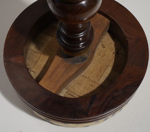 FINE SOLID REGENCY ROSEWOOD PIANO STOOL - ADDITIONAL PHOTO 3