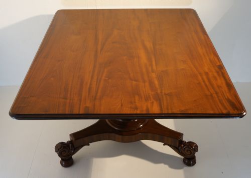 mahogany dining breakfast table 1840s - CATEGORY: ANTIQUE TABLES - DATED VICTORIAN