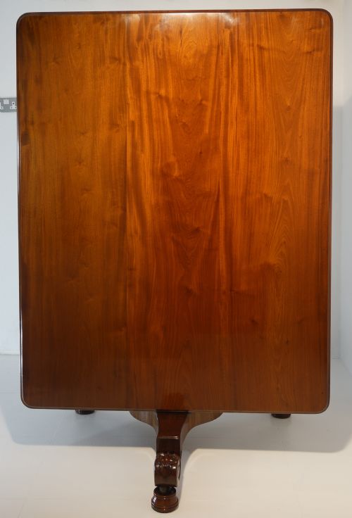 MAHOGANY DINING BREAKFAST TABLE 1840S - ADDITIONAL PHOTO 1