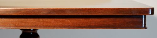 MAHOGANY DINING TABLE - ADDITIONAL PHOTO 5