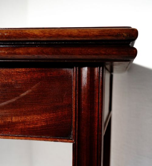 FINE GEORGIAN MAHOGANY TEA TABLE - ADDITIONAL PHOTO 2