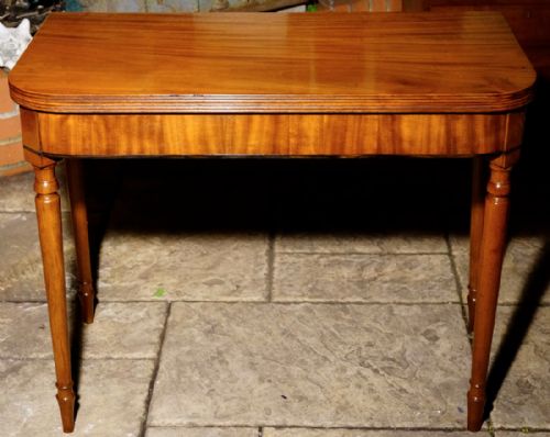 SOLID MAHOGANY LATE GEORGIAN 1815S TEA TABLE IN SHOW ROOM CONDITION - ADDITIONAL PHOTO 2