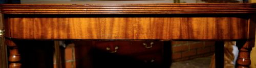 SOLID MAHOGANY LATE GEORGIAN 1815S TEA TABLE IN SHOW ROOM CONDITION - ADDITIONAL PHOTO 8