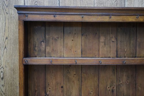GOOD 1800S OAK DRESSER IN EXCELLENT CONDITION - ADDITIONAL PHOTO 5