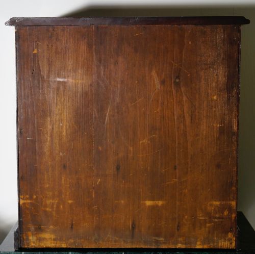 MINIATURE COLLECTORS CHEST OF DRAWERS 1860S - ADDITIONAL PHOTO 2