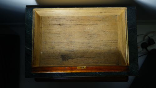 MINIATURE COLLECTORS CHEST OF DRAWERS 1860S - ADDITIONAL PHOTO 6