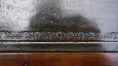 EXCELLENT QUALITY SOLID MAHOGANY THREEPIECE PEDESTAL DESK CIRCA 1920 - ADDITIONAL PHOTO 8