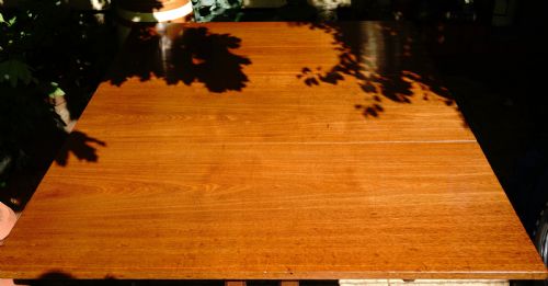 FINE QUALITY EXAMPLE GEORGE 3RD 6LEGGED DROP LEAF TABLE IN EXCELLENT ORIGINAL CONDITION - ADDITIONAL PHOTO 4