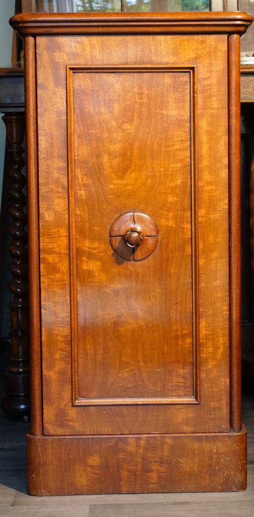 SUPERB MAHOGANY CUPBOARD - ADDITIONAL PHOTO 2